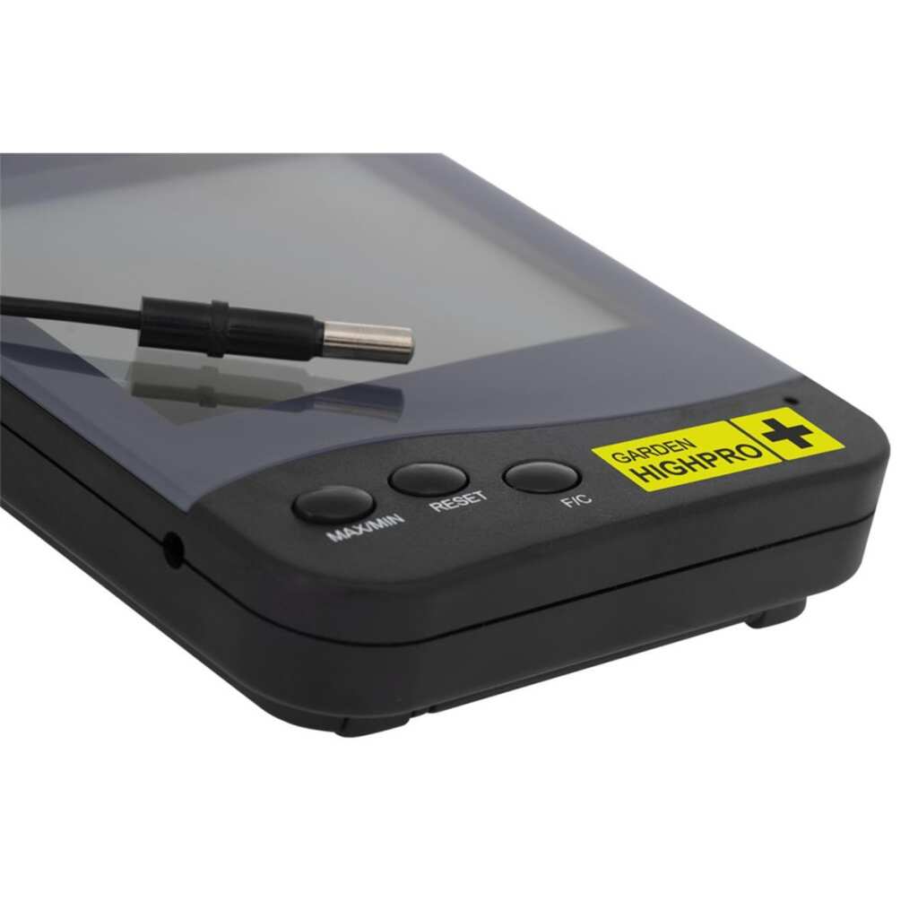 GHP Thermo-Hygrometer mit 2 Temperatur-Messpunkten und externen Messfühler Details 2